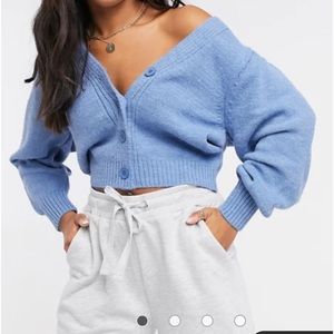 Blue sweater. Size 12